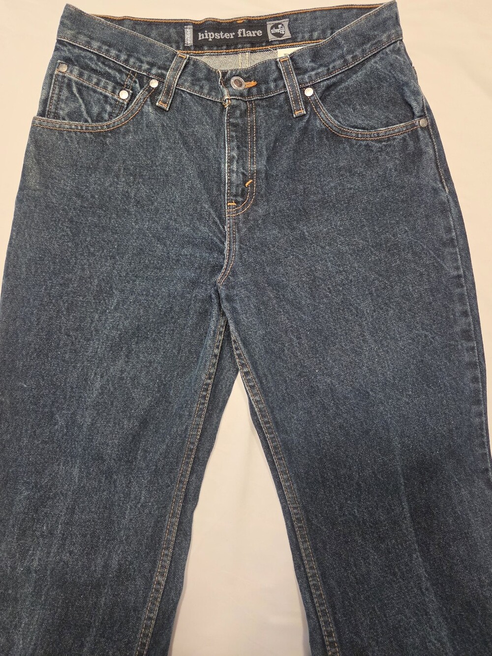 Levi's Dark Blue Hipster Flare Bootcut Jeans